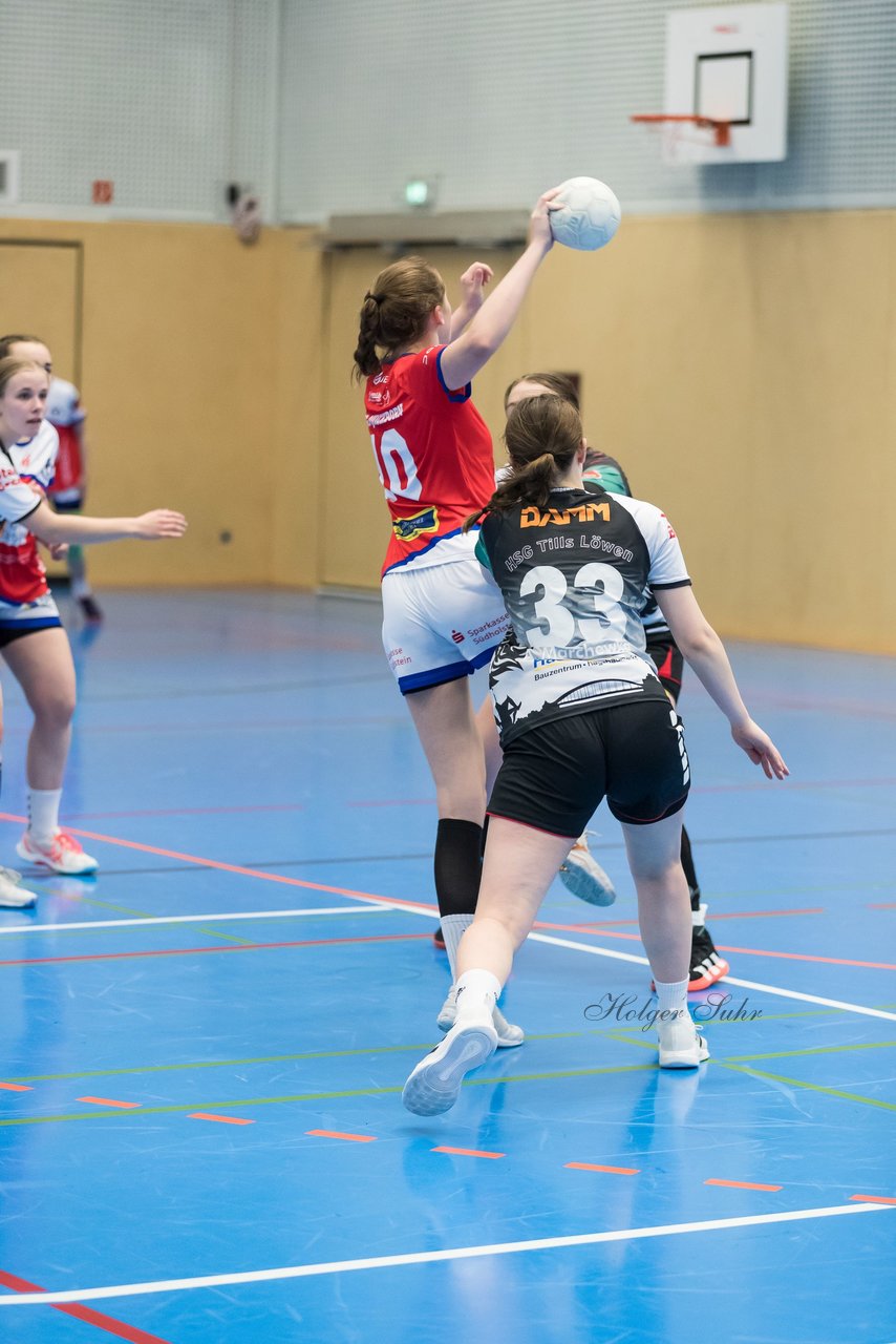 Bild 329 - wBJ HC Quickborn - HSG Tills Loew. : Ergebnis: 19:20